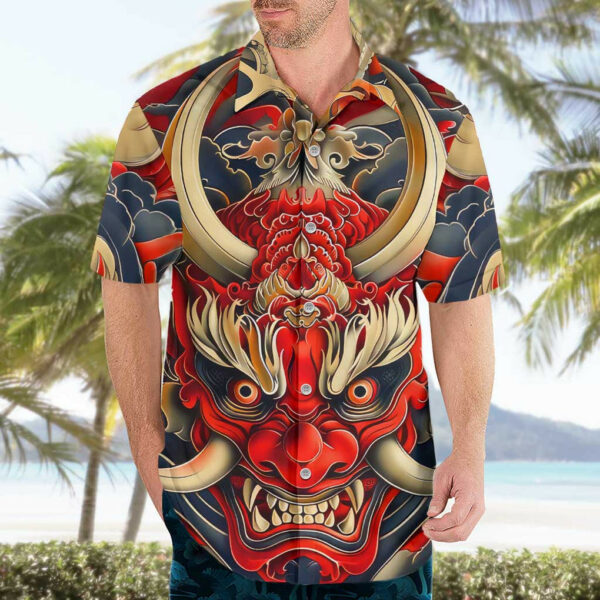 Oni Hawaiian Shirt Japan Art 3.jpg