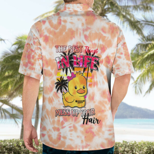 Orange Jeep Tie Dye Hawaiian Shirt The Best Things In Life Mess Up Your 5.jpg