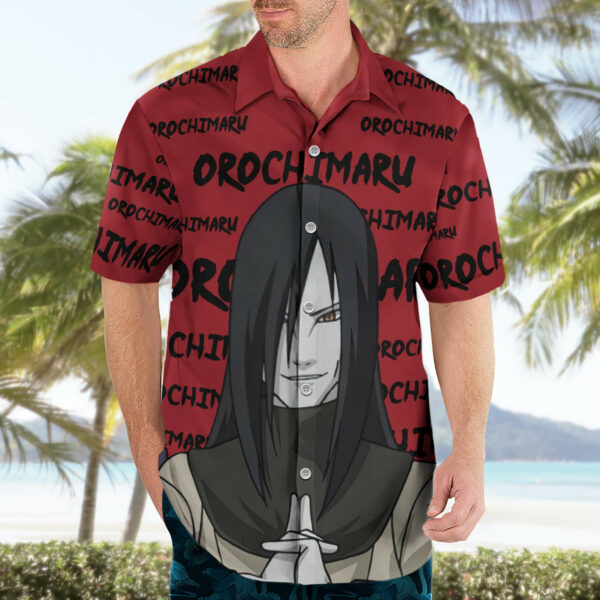 Orochimaru Anime Style Manga Hawaiian Shirt 3.jpg