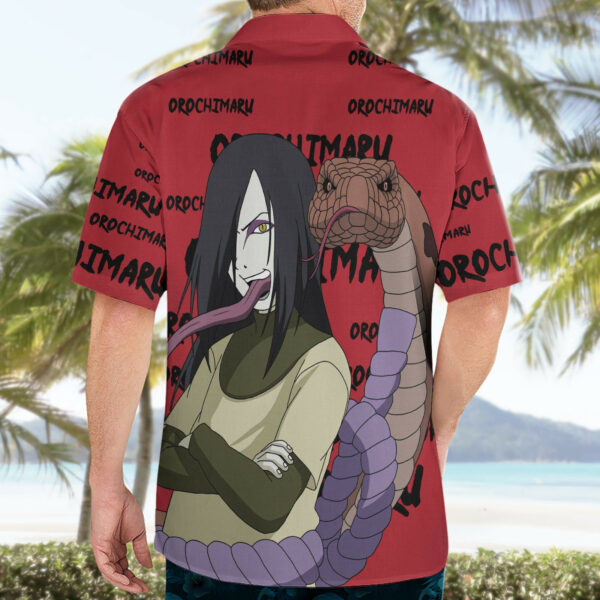 Orochimaru Anime Style Manga Hawaiian Shirt 4.jpg