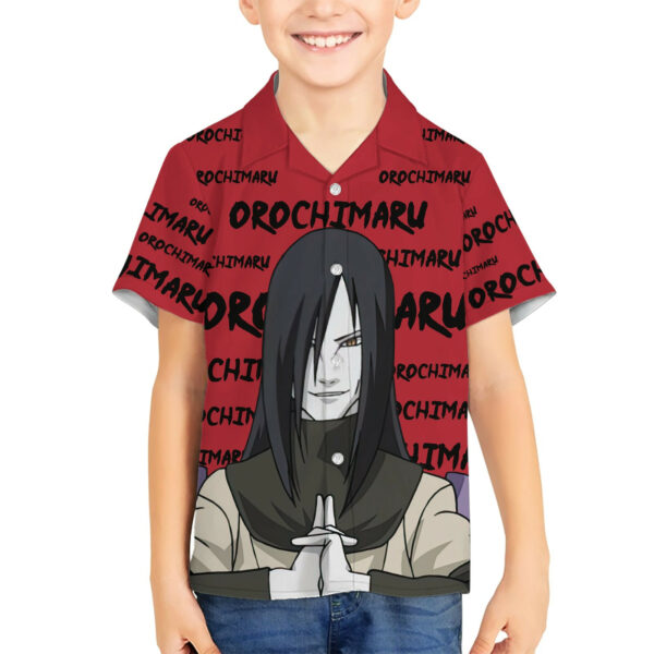 Orochimaru Anime Style Manga Hawaiian Shirt 5.jpg