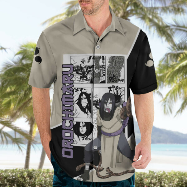 Orochimaru Naruto Hawaiian Shirt Anime Mix Manga 3.jpg
