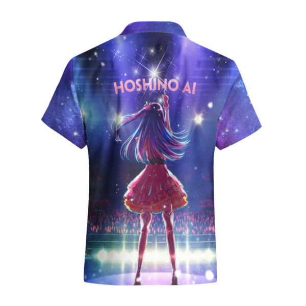 Oshi no Ko Anime Hawaiian Shirt Hoshino Ai On Stage 2.jpg