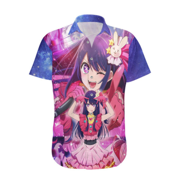 Oshi no Ko Anime Hawaiian Shirt Hoshino Ai On Stage 3.jpg