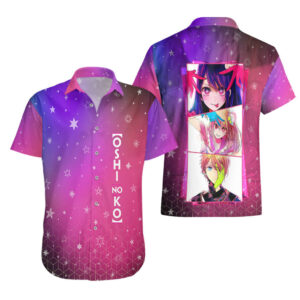 Oshi no Ko Anime Hawaiian Shirt Starry Eyes 1.jpg