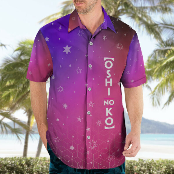 Oshi no Ko Anime Hawaiian Shirt Starry Eyes 4.jpg
