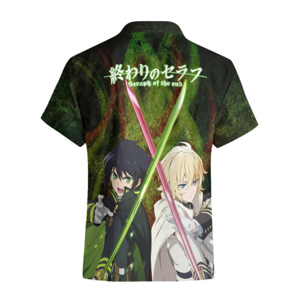 Owari no Seraph Anime Hawaiian Shirt Crossed Blades 2.jpg