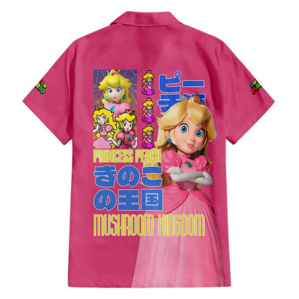 Peach Mario Bros Hawaiian Shirt Anime 2.jpg
