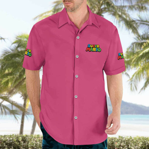 Peach Mario Bros Hawaiian Shirt Anime 3.jpg