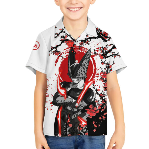Perfect Cell Style Anime Hawaiian Shirt 5.jpg