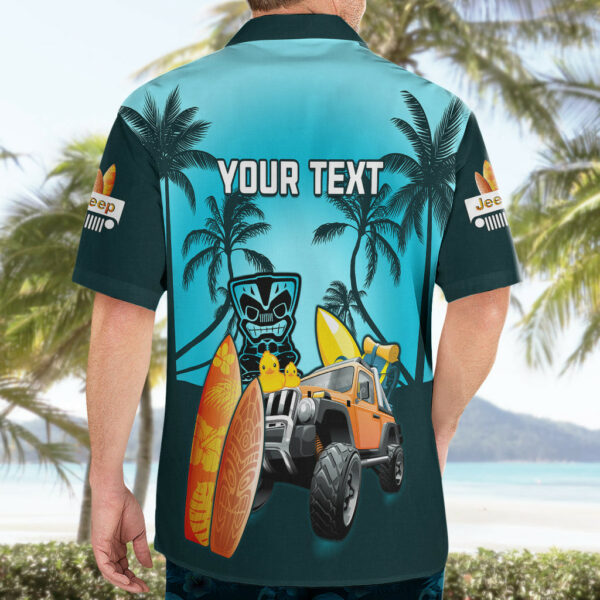 Personalised Blue Jeep Beach 2023 Hawaiian Shirt Happy 20th Anniversary 5.jpg