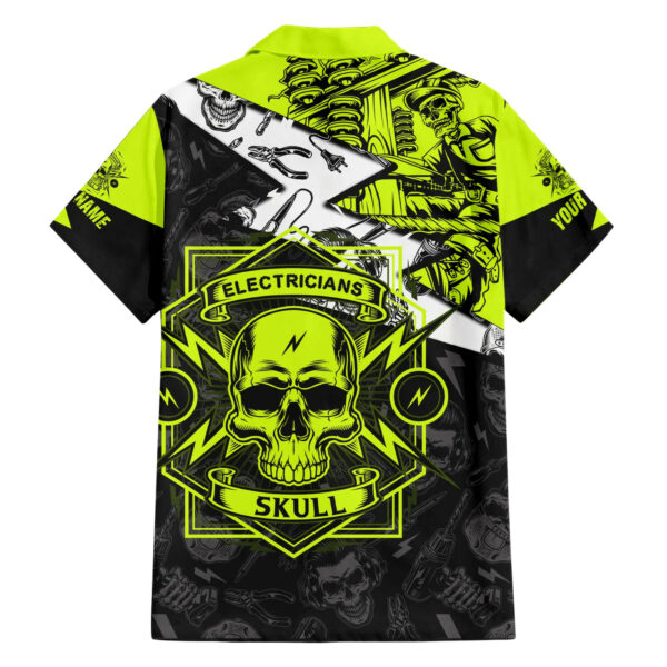 Personalised Electricians Skull Hawaiian Shirt 2.jpg