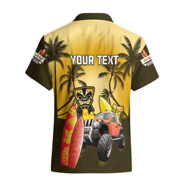 Personalised Gold Jeep Beach 2023 Hawaiian Shirt Happy 20th Anniversary 2.jpg