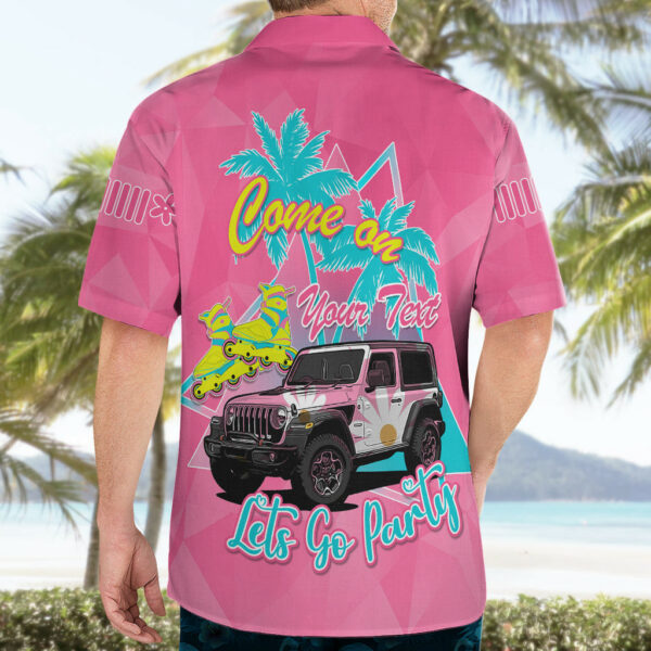 Personalised Jeep Girl Hawaiian Shirt Doll Pink Party 5.jpg