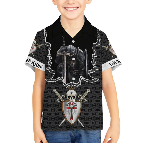 Personalised Knights Templar Warrior Skull Hawaiian Shirt 5.jpg