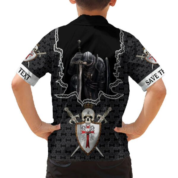 Personalised Knights Templar Warrior Skull Hawaiian Shirt 6.jpg