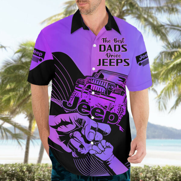 Personalised Purple Jeep Dad Hawaiian Shirt Happy Fathers Day Best Dads Drive Jeeps 4.jpg