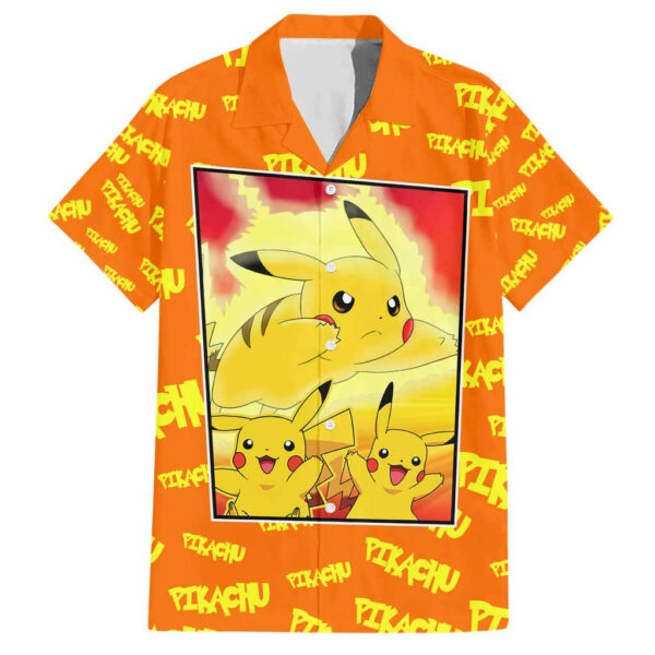 Pika Pika Chu Pokmon Hawaiian Shirt Anime 1.jpg