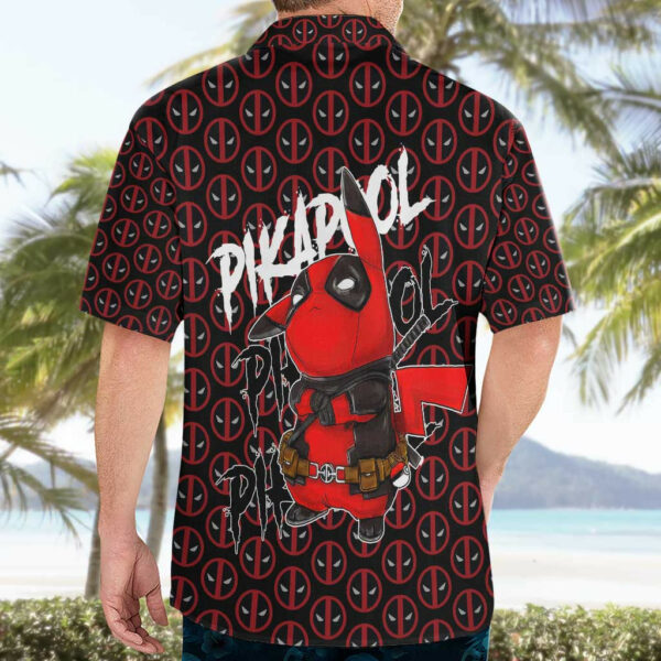 Pikachu Deadpool Hawaiian Shirt Anime Mix Comic 4.jpg