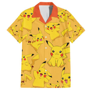 Pikachu Pattern Style Hawaiian Shirt 1.jpg