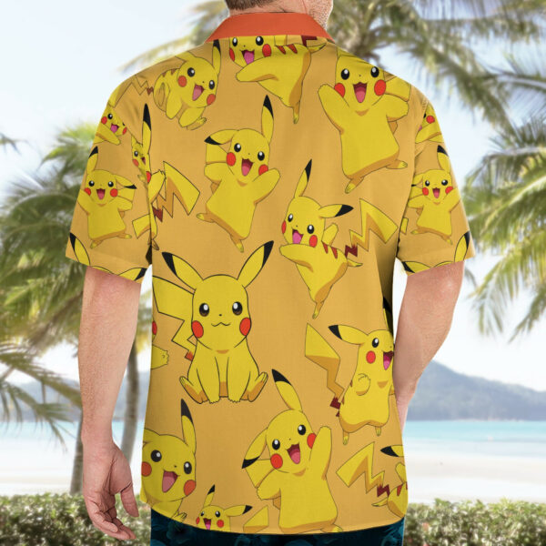 Pikachu Pattern Style Hawaiian Shirt 4.jpg
