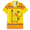 Pikachu Poke Hawaiian Shirt Anime Pixel Christma Pattern 1.jpg