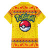 Pikachu Poke Hawaiian Shirt Anime Pixel Christma Pattern 2.jpg