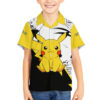 Pikachu Pokemon Anime Mix Manga Hawaiian Shirt 5.jpg