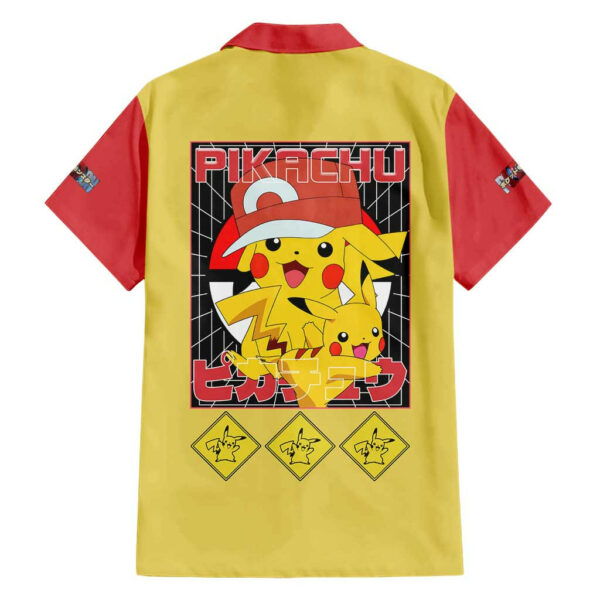 Pikachu Pokemon Hawaiian Shirt Anime 2.jpg
