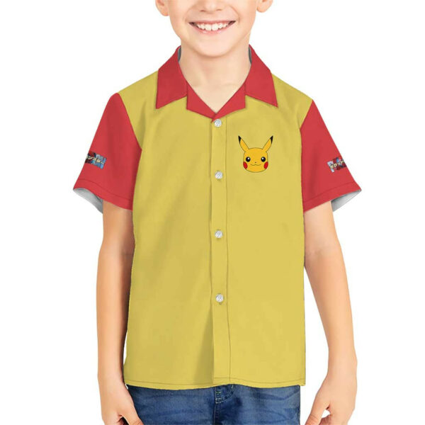 Pikachu Pokemon Hawaiian Shirt Anime 5.jpg
