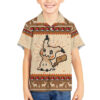 Pikachu Pokemon Hawaiian Shirt Anime Pixel Christma Pattern 5.jpg