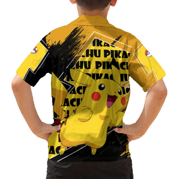 Pikachu Pokemon Hawaiian Shirt Grunge Pattern 6.jpg