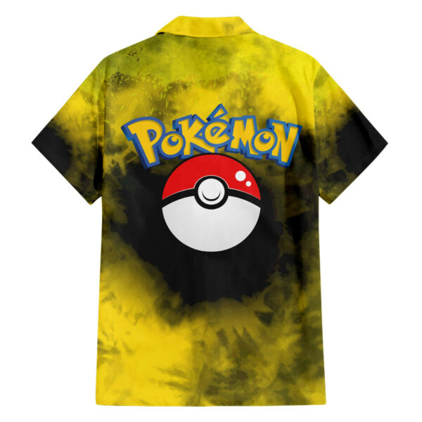 Pikachu Tie Dye Anime Hawaiian Shirt 2.jpg