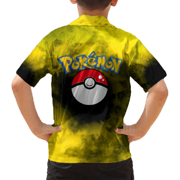 Pikachu Tie Dye Anime Hawaiian Shirt 6.jpg