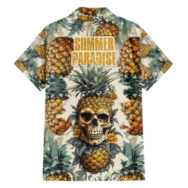 Pineapple Skull Hawaiian Shirt Summer Paradise 1.jpg