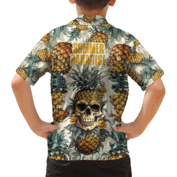 Pineapple Skull Hawaiian Shirt Summer Paradise 6.jpg