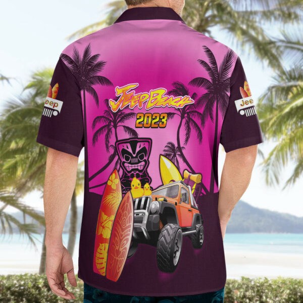 Pink Jeep Beach 2023 Hawaiian Shirt Happy 20th Anniversary 5.jpg