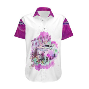 Pink Jeep Galaxy Hawaiian Shirt Not All Those Who Wander Are Lost 1.jpg
