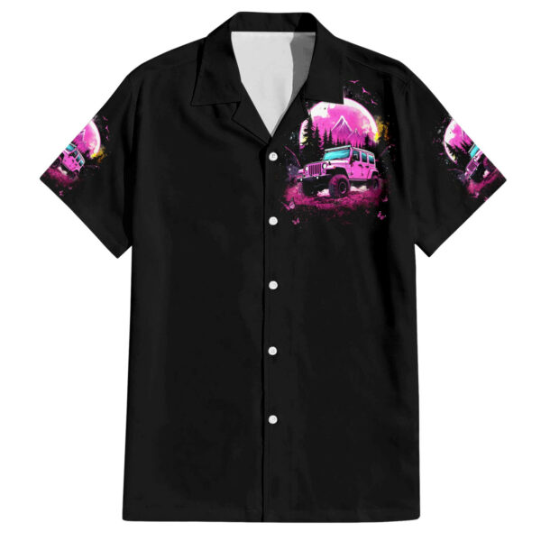 Pink Jeep Hawaiian Shirt Not All Who Wander Are Lost 2.jpg