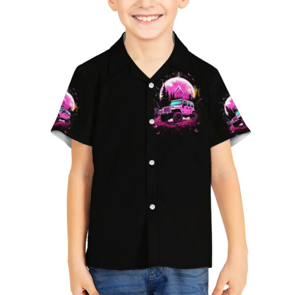 Pink Jeep Hawaiian Shirt Not All Who Wander Are Lost 5.jpg