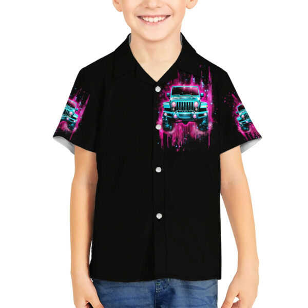 Pink Jeep Hawaiian Shirt On The Dark Desert Highway Cool Wind In My Hair 5.jpg