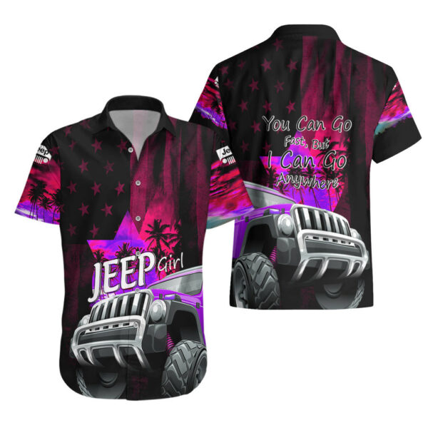 Pink Jeep Hawaiian Shirt You Can Go Fast But I Can Go Anywhere 3.jpg