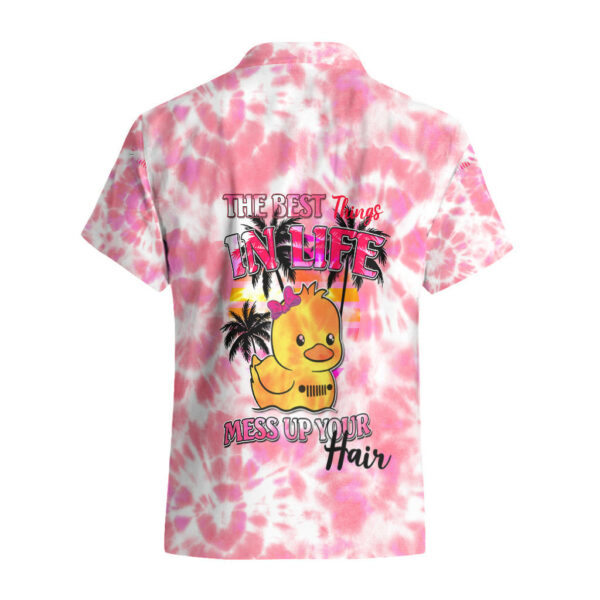 Pink Jeep Tie Dye Hawaiian Shirt The Best Things In Life Mess Up Your 2.jpg