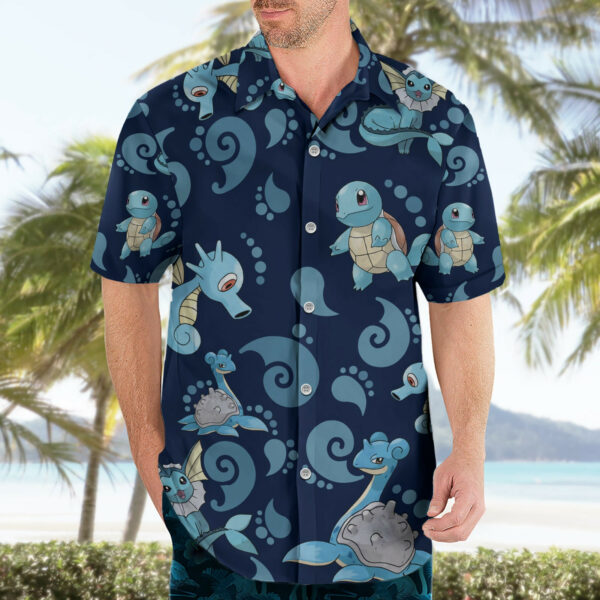 Pokemon Anime Hawaiian Shirt Water Type Deep Dive 3.jpg