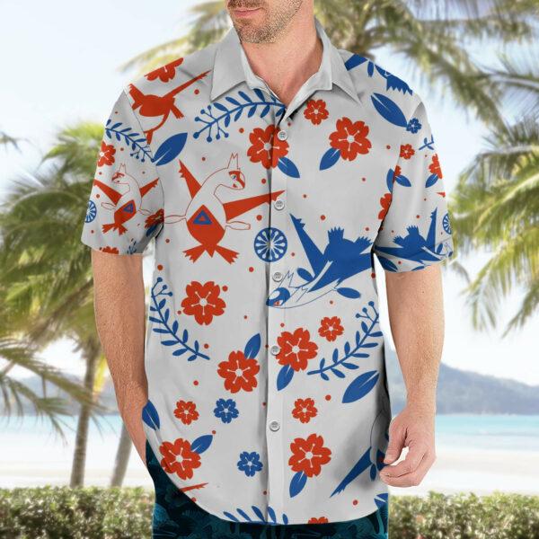 Pokemon Latios Latias Anime Hawaiian Shirt Seamless Floral 3.jpg