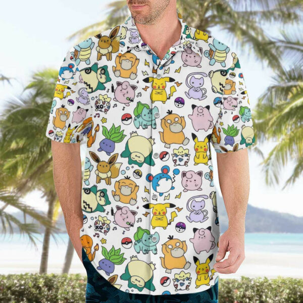 Pokemon Pattern Pokemon Hawaiian Shirt Anime 3.jpg