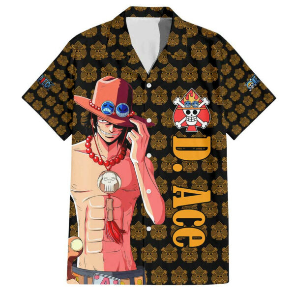 Portgas D Ace Fire Fist One Piece Hawaiian Shirt Anime 1.jpg