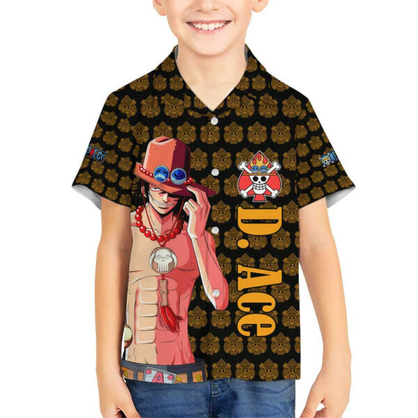 Portgas D Ace Fire Fist One Piece Hawaiian Shirt Anime 5.jpg