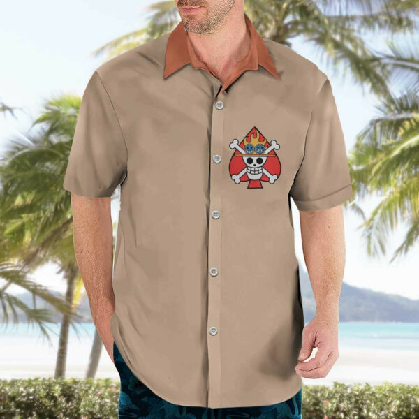 Portgas D Ace One Piece Hawaiian Shirt Anime Uniform 3.jpg