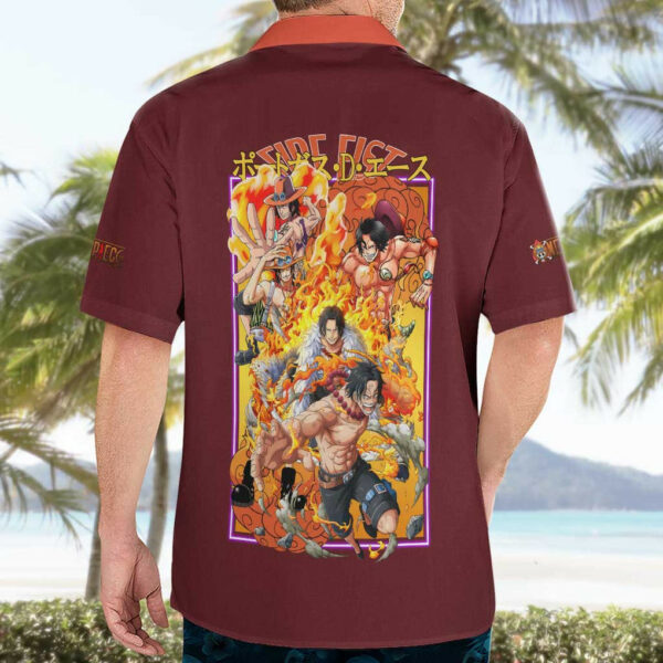 Portgas D Ace V3 One Piece Hawaiian Shirt Japan Anime 4.jpg